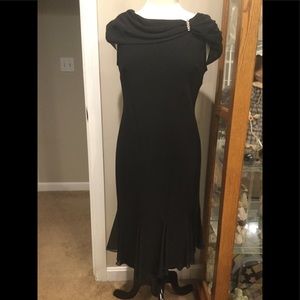 S. L. Fashions.  Black dress.